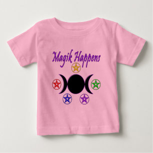 Camiseta Para Bebê Magik acontece