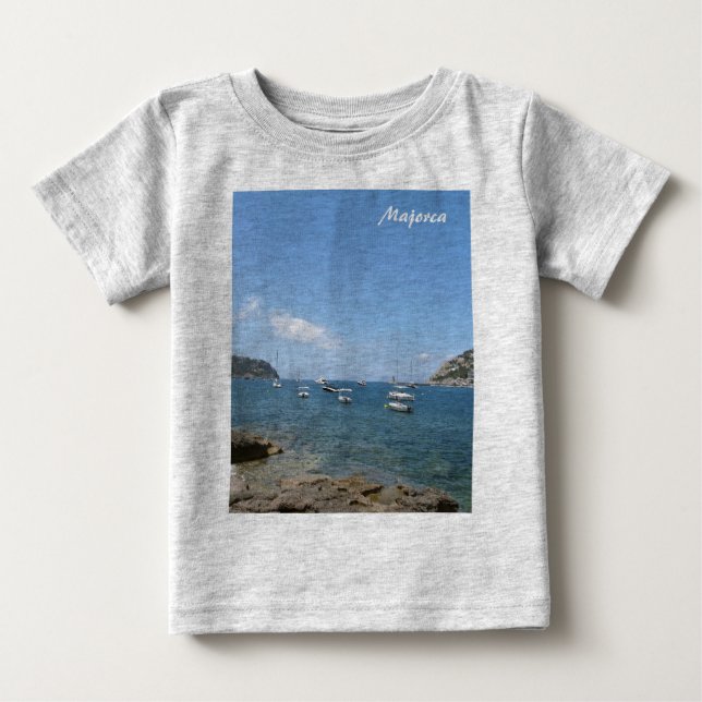 Camiseta Para Bebê Maiorca (Frente)