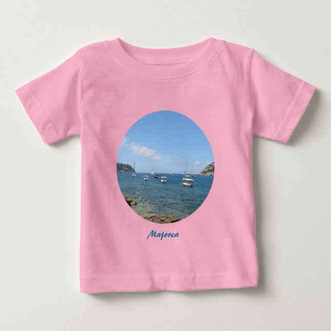 Camiseta Para Bebê Maiorca (Frente)