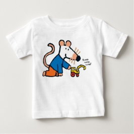 Camiseta Para Bebê Maisy Excavator Digger Scoop