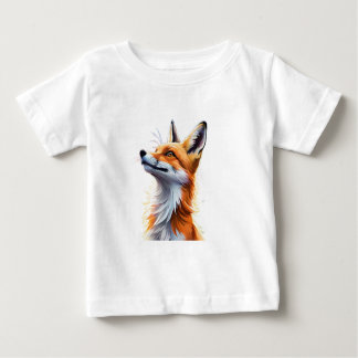 Camiseta Para Bebê Majestic Fox