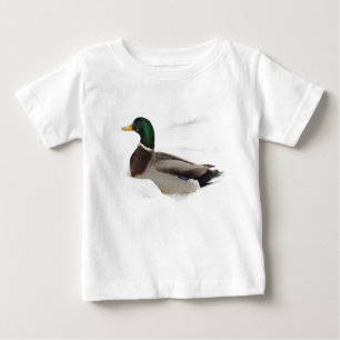 Camiseta Para Bebê Mallard Duck