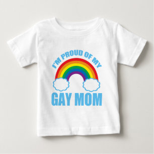 Camiseta Para Bebê Mamã alegre