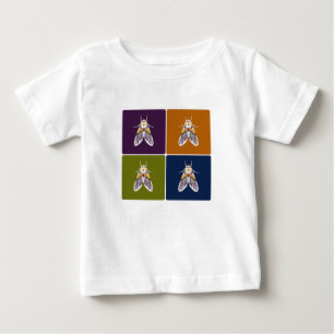 Camiseta Para Bebê Mama de Rosto Palhaço
