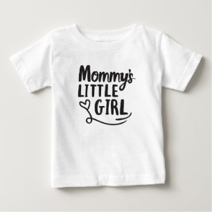 Camiseta Para Bebê Mamãe de Design de menina nova de Design