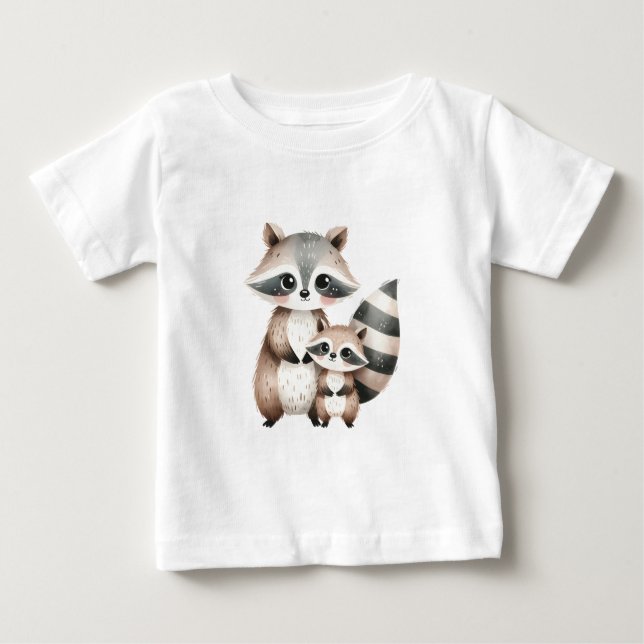 Camiseta Para Bebê Mamãe e Eu-Guaraxaim (Frente)