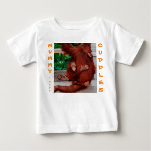 Camiseta Para Bebê Mamãe, eu quero algemas