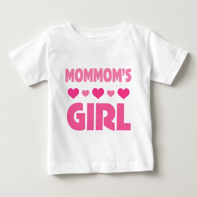 Camiseta Para Bebê Mamãe Girl (Frente)