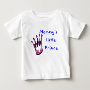 Camiseta Para Bebê Mamãe Little Prince