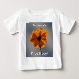 Camiseta Para Bebê Mamãe Orgulho e Joy Bebê Vestido