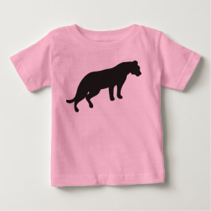 Camiseta Para Bebê Mamba preta