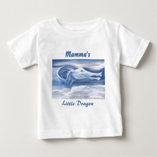 Camiseta Para Bebê Mammas pouco dragão