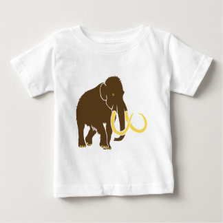 Camiseta Para Bebê mammut mammoth eiszeit ice age steinzeit elephant