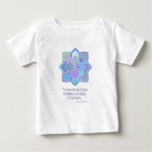 Camiseta Para Bebê Mandala Eleanor Roosevelt Belty Cote