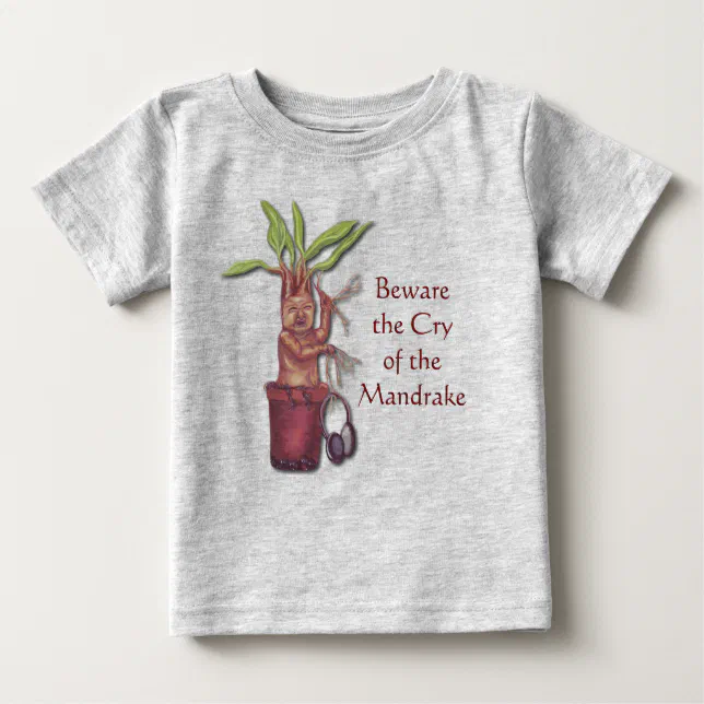 Camiseta Para Bebê Mandrake Baby T-Shirt