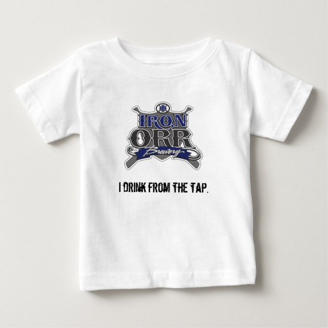 Camiseta Para Bebê Manga longa do bebê T (Frente)