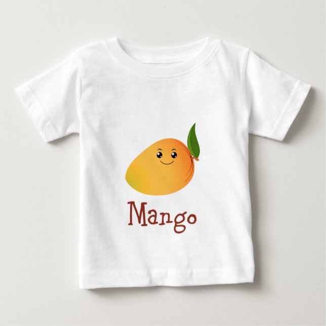 Camiseta Para Bebê Mango (Frente)