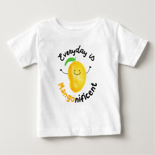 Camiseta Para Bebê Mango Positivo - O dia a dia é significativo