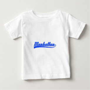 Camiseta Para Bebê Manhattan com Swash