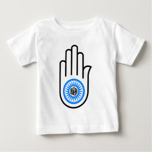 Camiseta Para Bebê Mão Jain