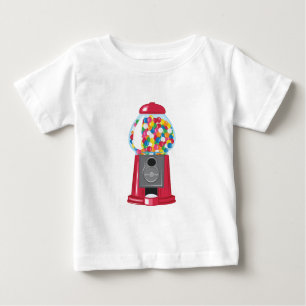 Camiseta Para Bebê Máquina de Gumball