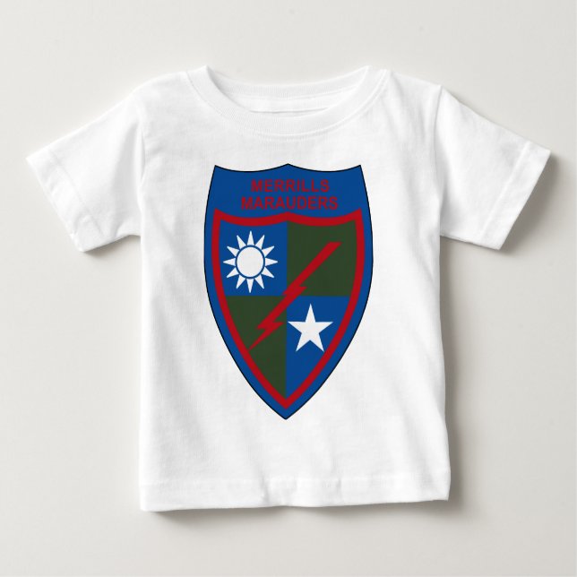 Camiseta Para Bebê Marauders de Merrill - 5307ª unidade composta (Frente)