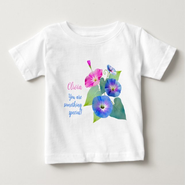 Camiseta Para Bebê Maravilha de nascimento de setembro Glória de manh (Frente)
