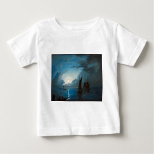 Camiseta Para Bebê Marcus Larson hav-i-mansken-1848.água barco nature