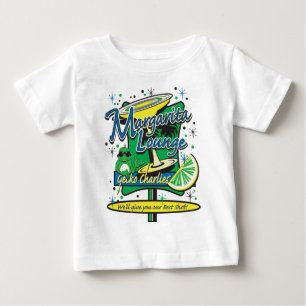 Camiseta Para Bebê Margarita-Cocktail-Lounge