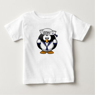 Camiseta Para Bebê Marinheiro