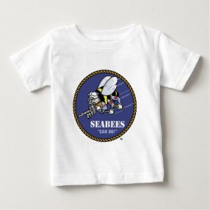 Camiseta Para Bebê Marinho dos EUA   Céus