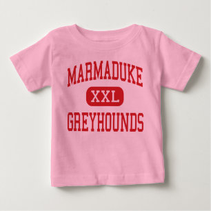 Camiseta Para Bebê Marmaduke - Greyhounds - High - Marmaduke Arkansas