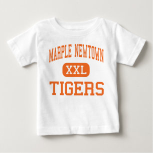 Camiseta Para Bebê Marple Newtown - tigres - alto - quadrado de
