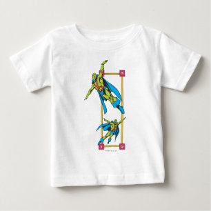 Camiseta Para Bebê Martian Manhunter Soars