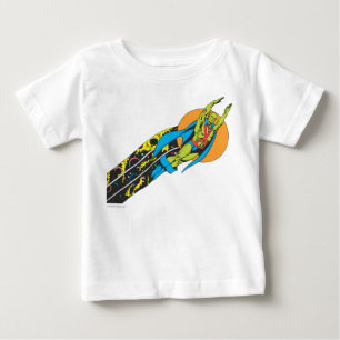 Camiseta Para Bebê Martian Manhunter Voa
