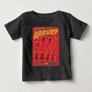 Camiseta Para Bebê MARVIN, A Invasão Retroativa MARTIAN™ Da Mars Comi