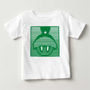 Camiseta Para Bebê MARVIN O Ícone Striped MARTIAN™
