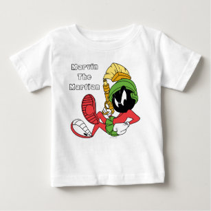Camiseta Para Bebê MARVIN, O MARTIAN™ REFINANDO COM Laser