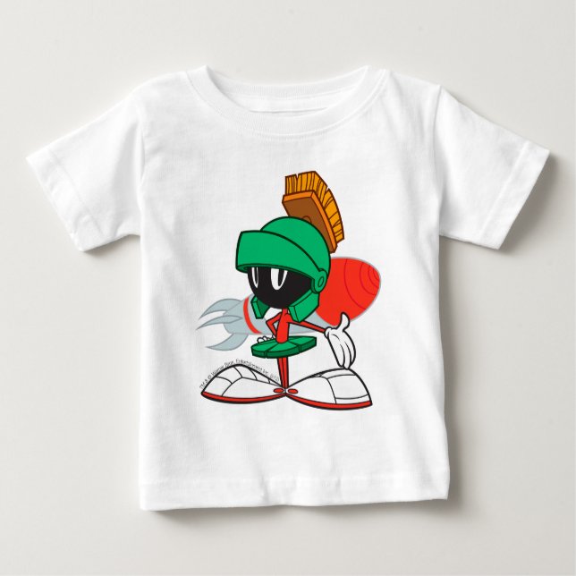 Camiseta Para Bebê MARVIN THE MARTIAN™ Apresentação (Frente)