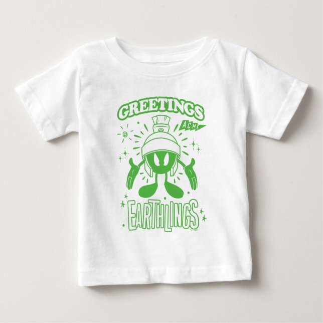 CAMISETA PARA BEBÊ MARVINA RETRO SÃ DO MARTIAN™ (Frente)