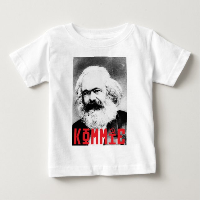 Camiseta Para Bebê marx2 (Frente)