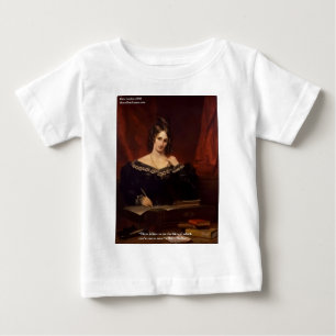 Camiseta Para Bebê Mary Shelly "Amor Nunca Visto" Presentes & Cartões