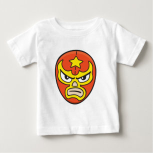 Camiseta Para Bebê Máscara 2 de Luchador
