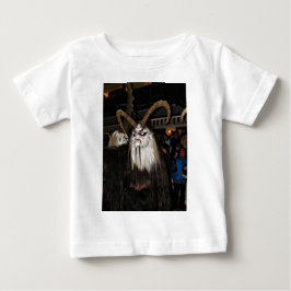 Camiseta Para Bebê Máscara de Diabo Japonês Cornudo