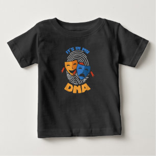Camiseta Para Bebê Máscara De Teatro Está Em Meus Filmes De Lover M