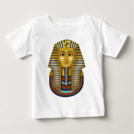 Camiseta Para Bebê Máscara Egípcia de Tutancâmon