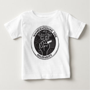 Camiseta Para Bebê Matemáticos para a t-shirt do Solidariedade - Bebê