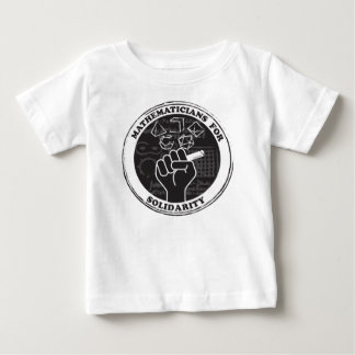 Camiseta Para Bebê Matemáticos para a t-shirt do Solidariedade - Bebê