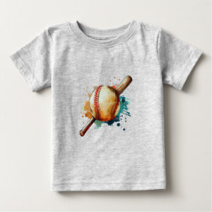 Camiseta Para Bebê Matizes de Execução Doméstica