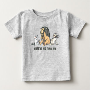 Camiseta Para Bebê Max e as Coisas Selvagens Brincando